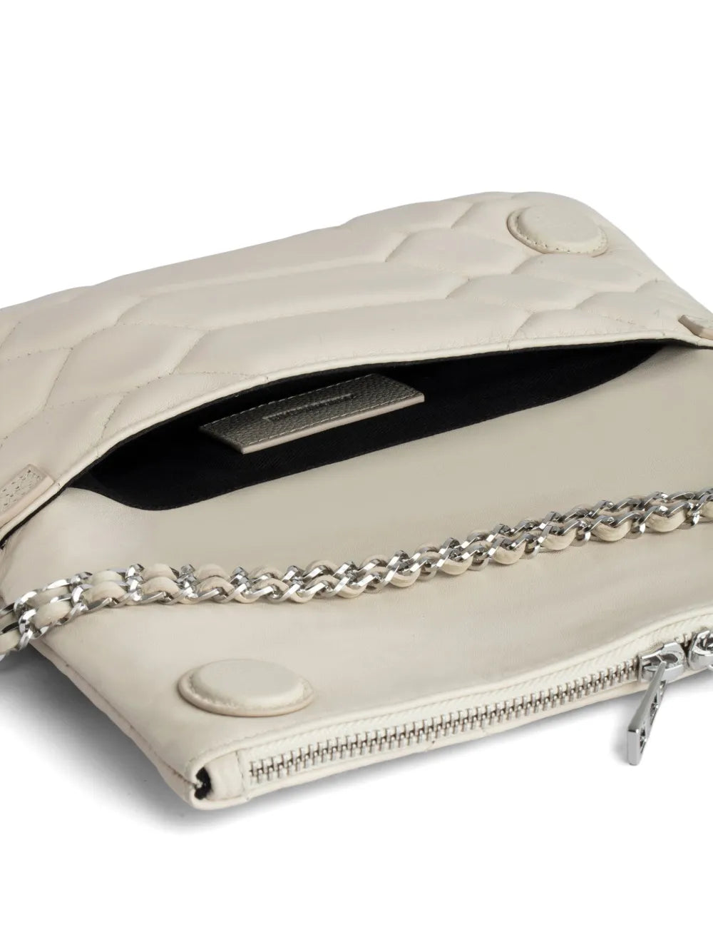 Rock quilted leather