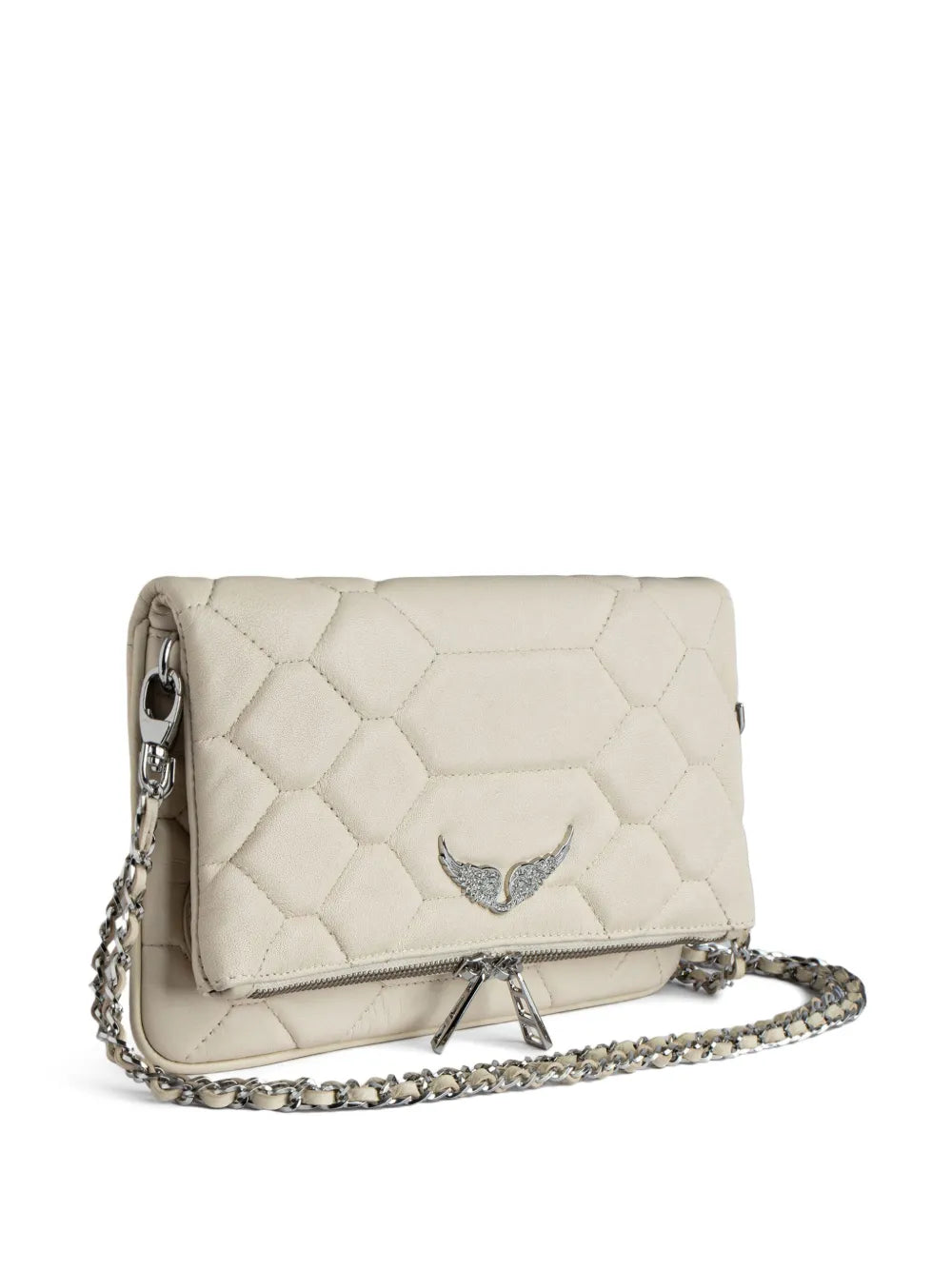 Rock quilted leather