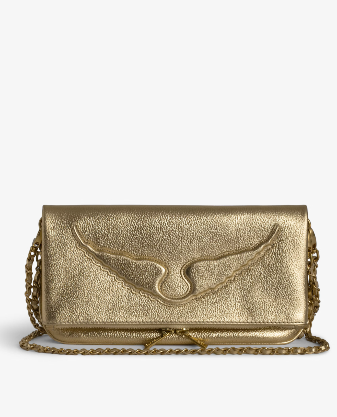 Zadig & Voltaire rock bag gold