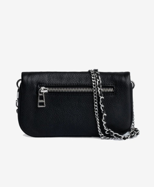Rock Nano black bag with pins